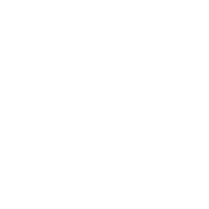 A white icon of an hourglass