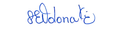 A blue version of Spyros' Signature