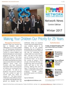 Network Child Care Newsletter - CCC - 17-1